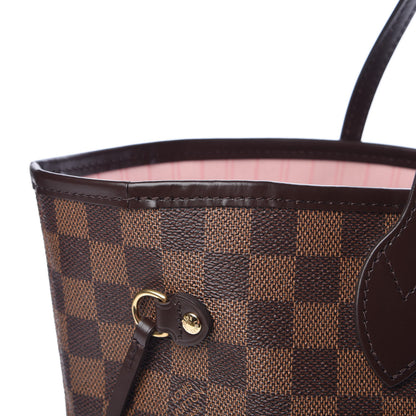 Louis Vuitton Damier Ebene Neo Neverfull MM Rose Ballerine 12 of 14