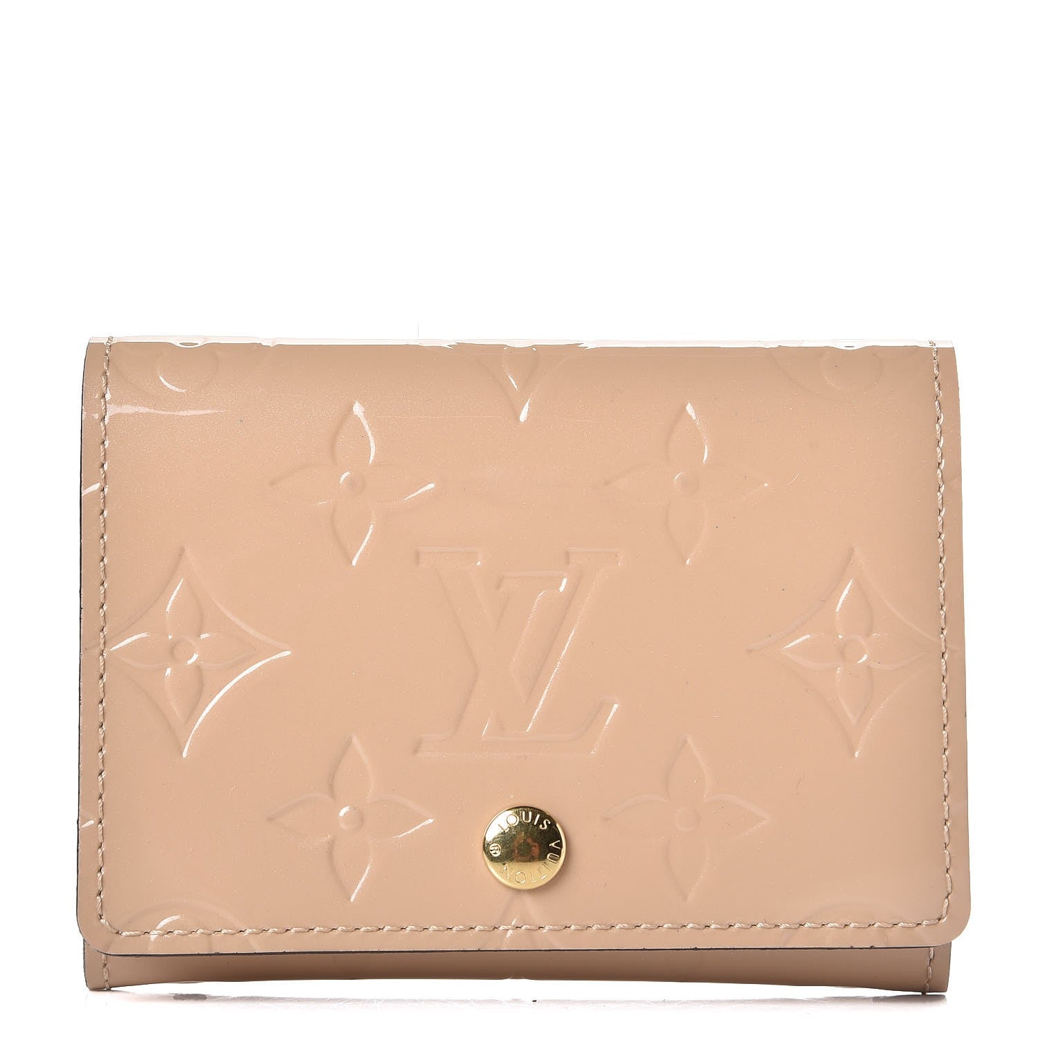 Louis Vuitton Vernis Business Card Holder Dune 1 of 7