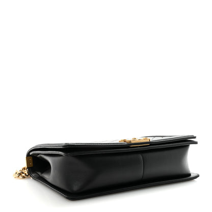 Chanel Lambskin Quilted Large Boy Flap Black 4 of 10