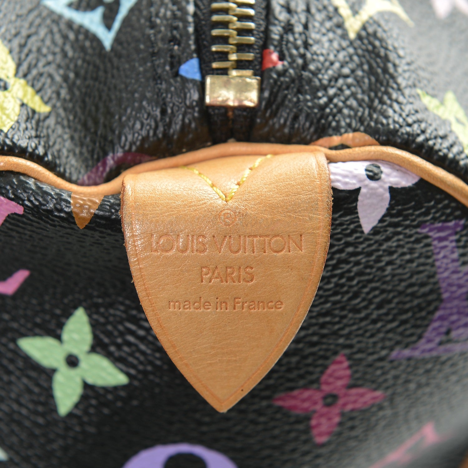 Louis Vuitton Monogram Multicolor Speedy 30 Black 6 of 7