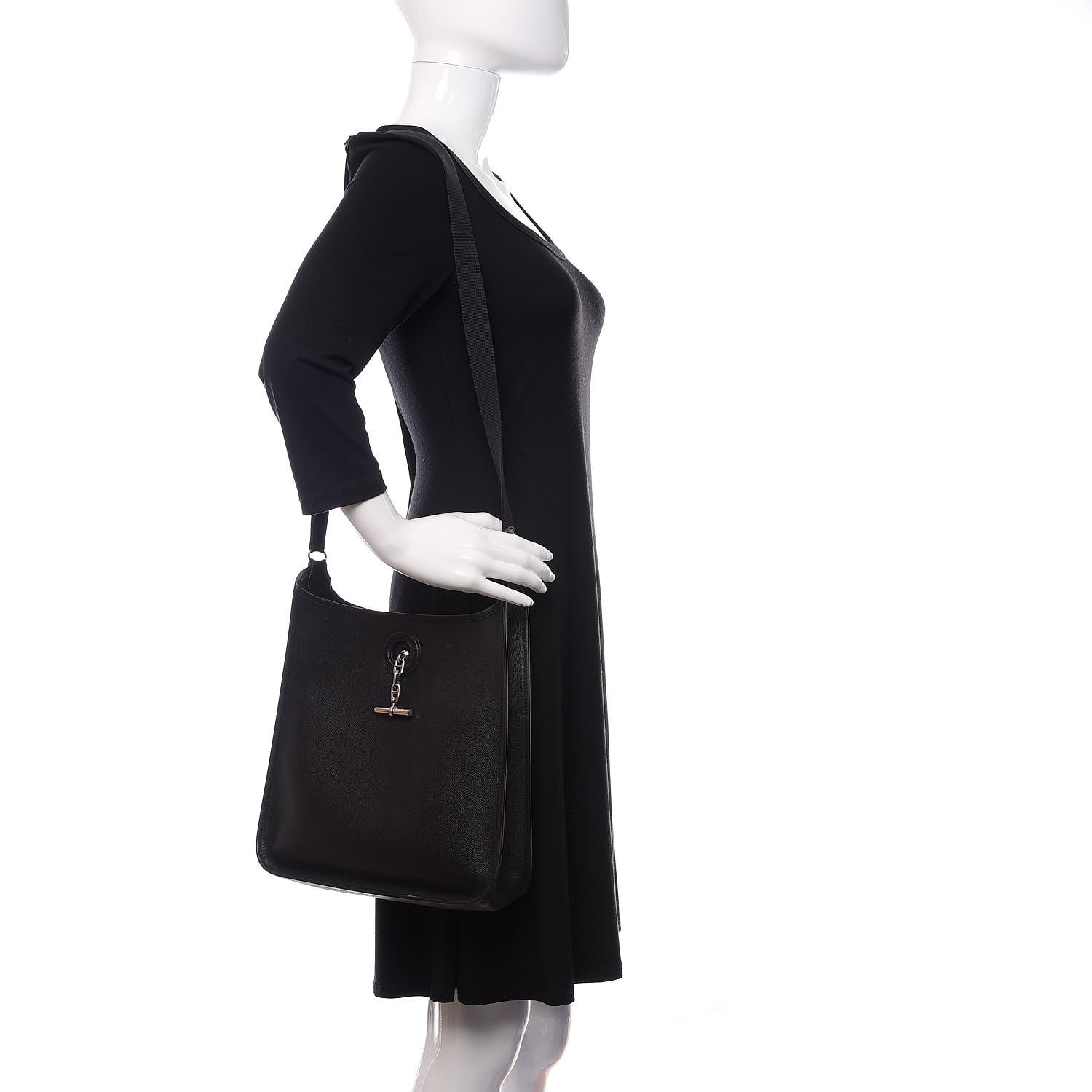 Hermes Epsom Vespa PM Black 2 of 11