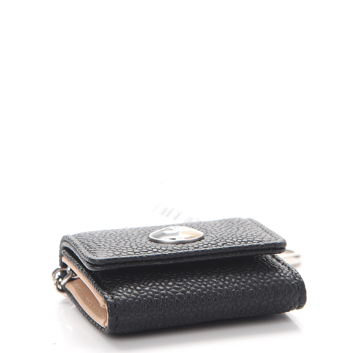 Chanel Caviar Photo Holder Key Chain Bag Charm Black 4 of 7
