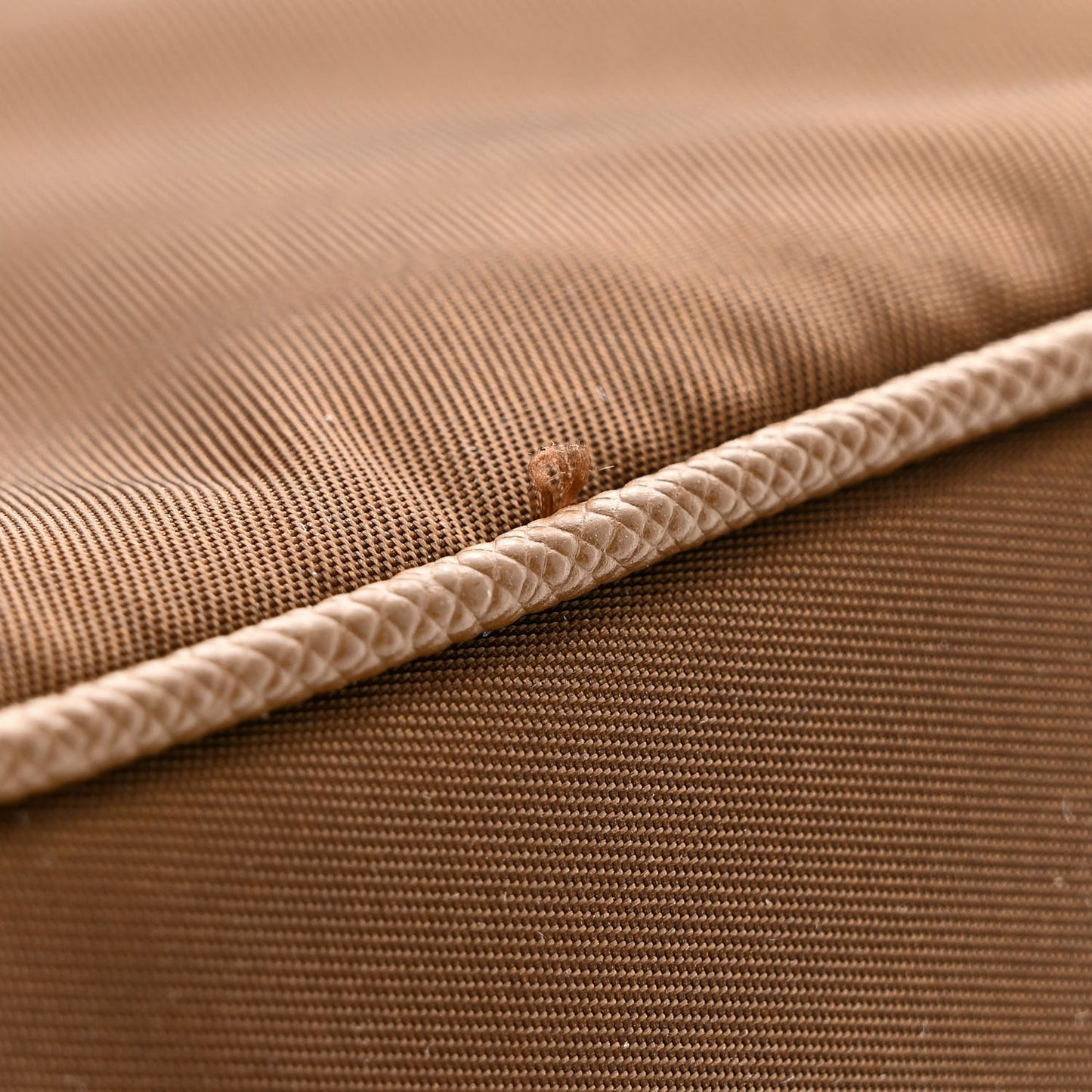 Tessuto Nylon Saffiano Re-Edition 2005 Shoulder Bag Cacao