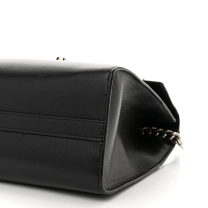 Prada Glace Calfskin Studded Sound Shoulder Bag Black 8 of 8