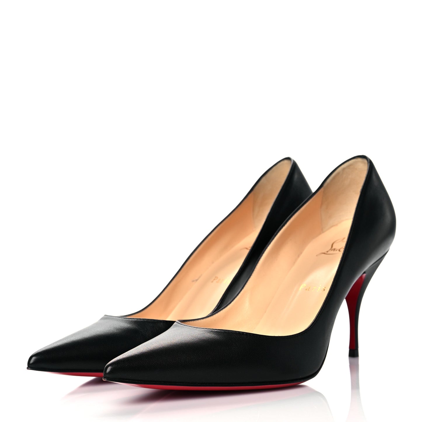 Nappa Clare 80 Pumps 38 Black