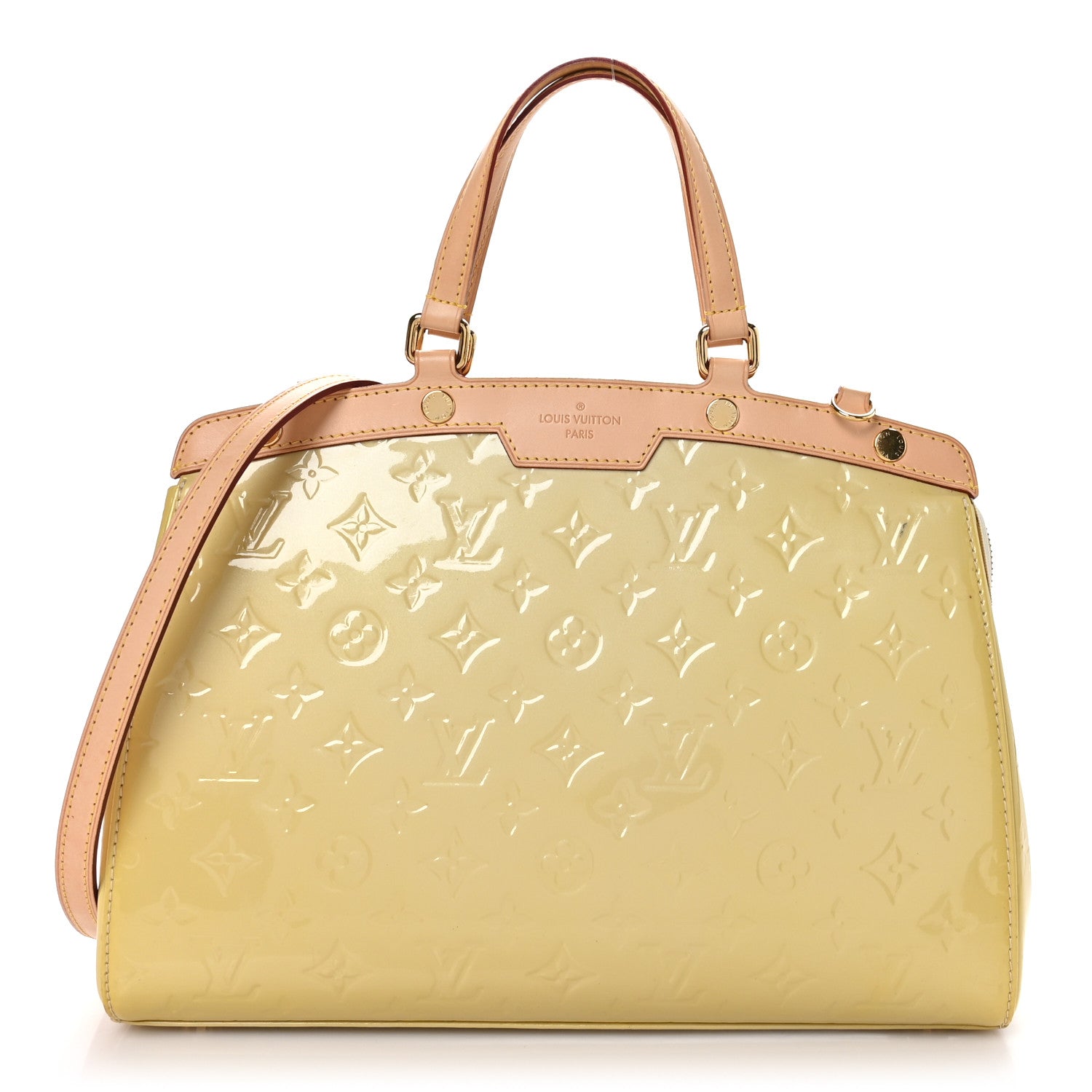 Louis Vuitton Vernis Brea MM Blanc Corail 1 of 11