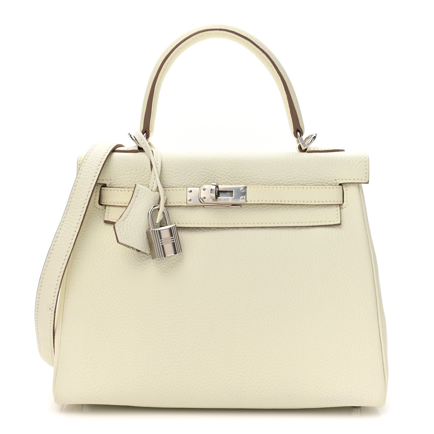 Hermes Togo Kelly Retourne 25 Mushroom 1 of 13