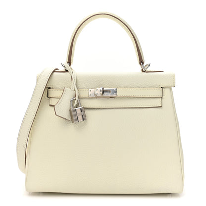 Hermes Togo Kelly Retourne 25 Mushroom 1 of 13