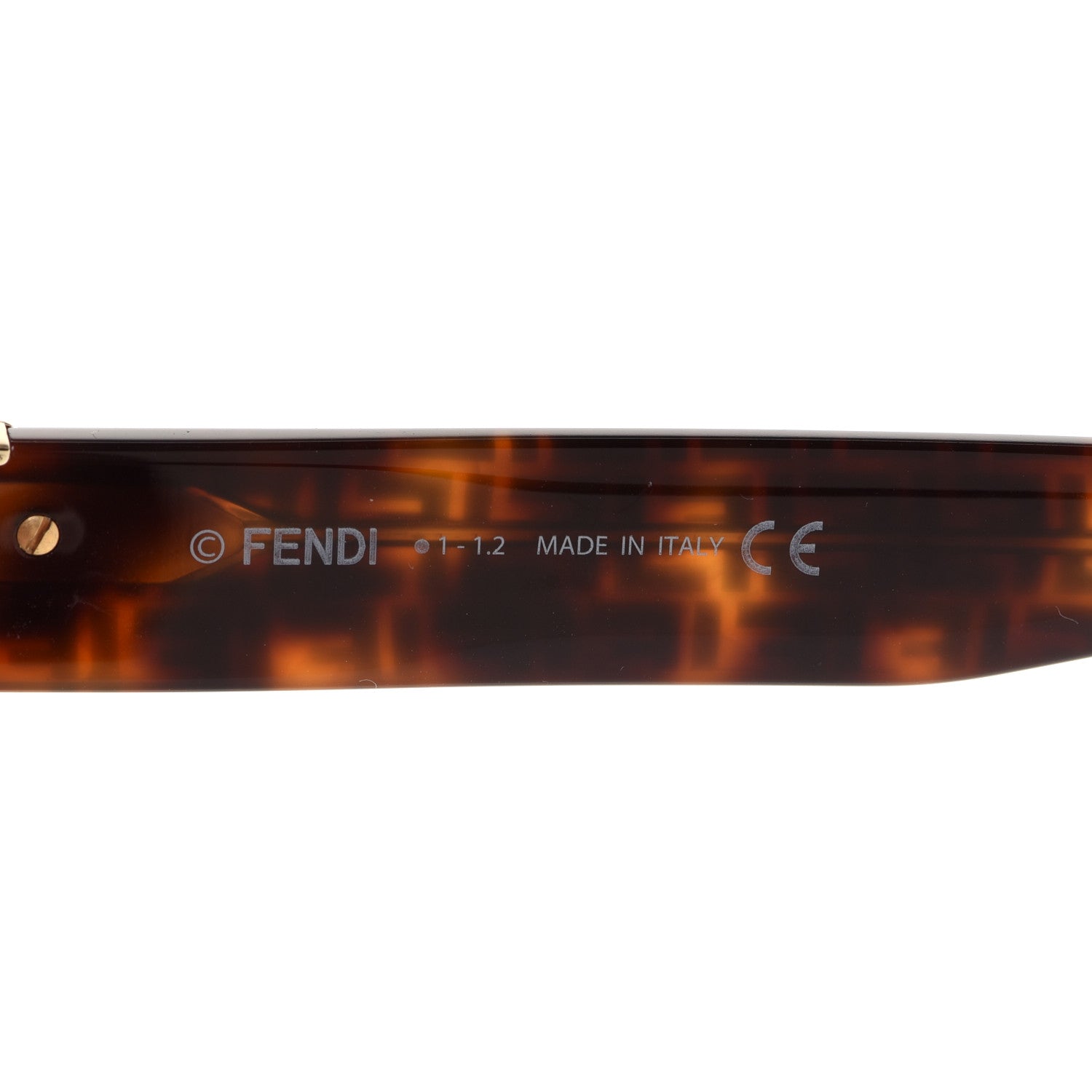 Fendi Acetate Fendi Bold Sunglasses FE40036U Havana Black 6 of 8
