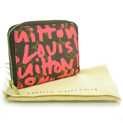 Louis Vuitton Monogram Graffiti Zippy Coin Purse Fuchsia 4 of 8