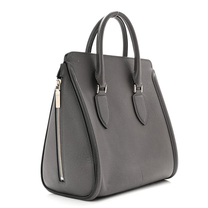 Alexander McQueen Grain Calfskin Heroine Grey 3 of 13