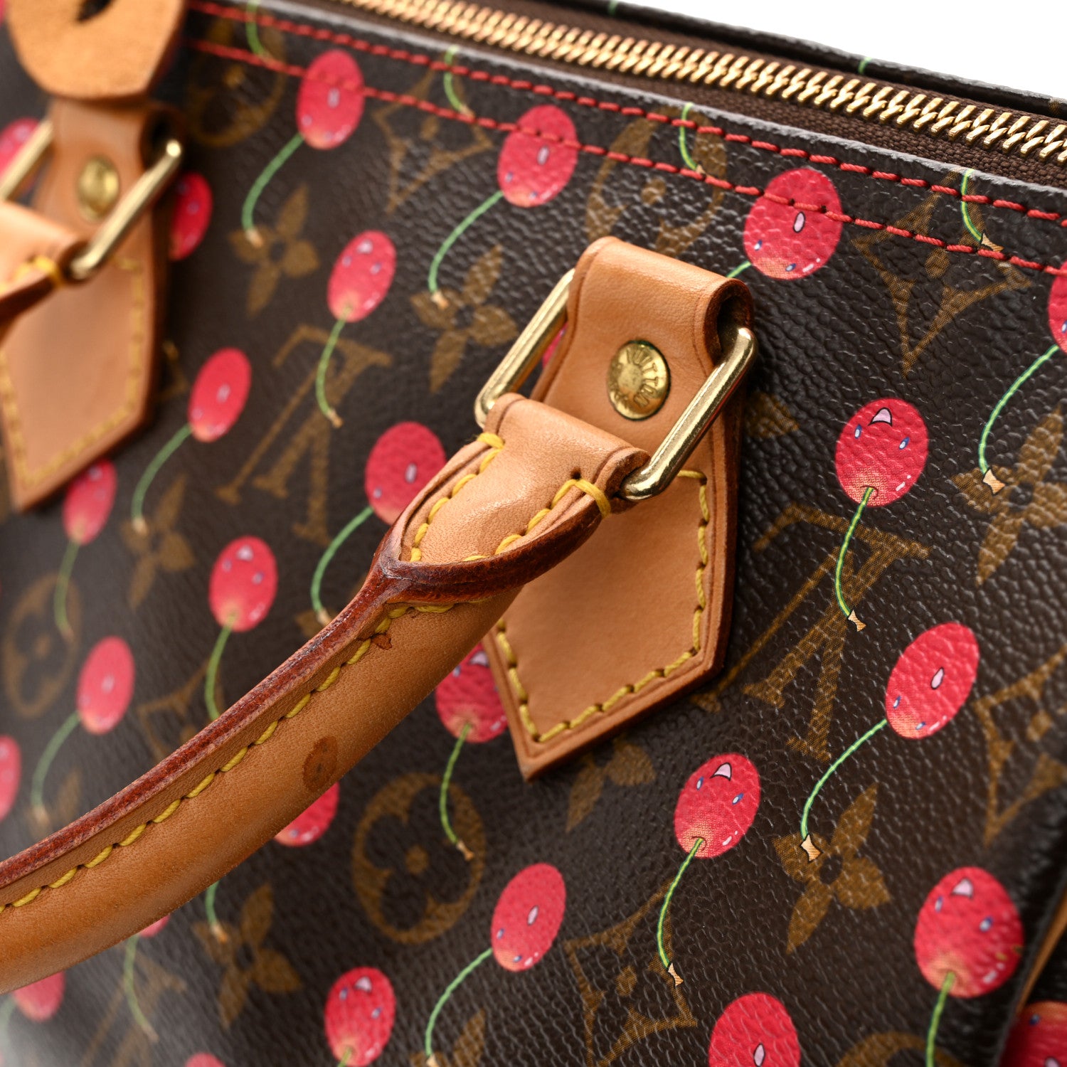 Louis Vuitton Monogram Cerises Speedy 25 14 of 15