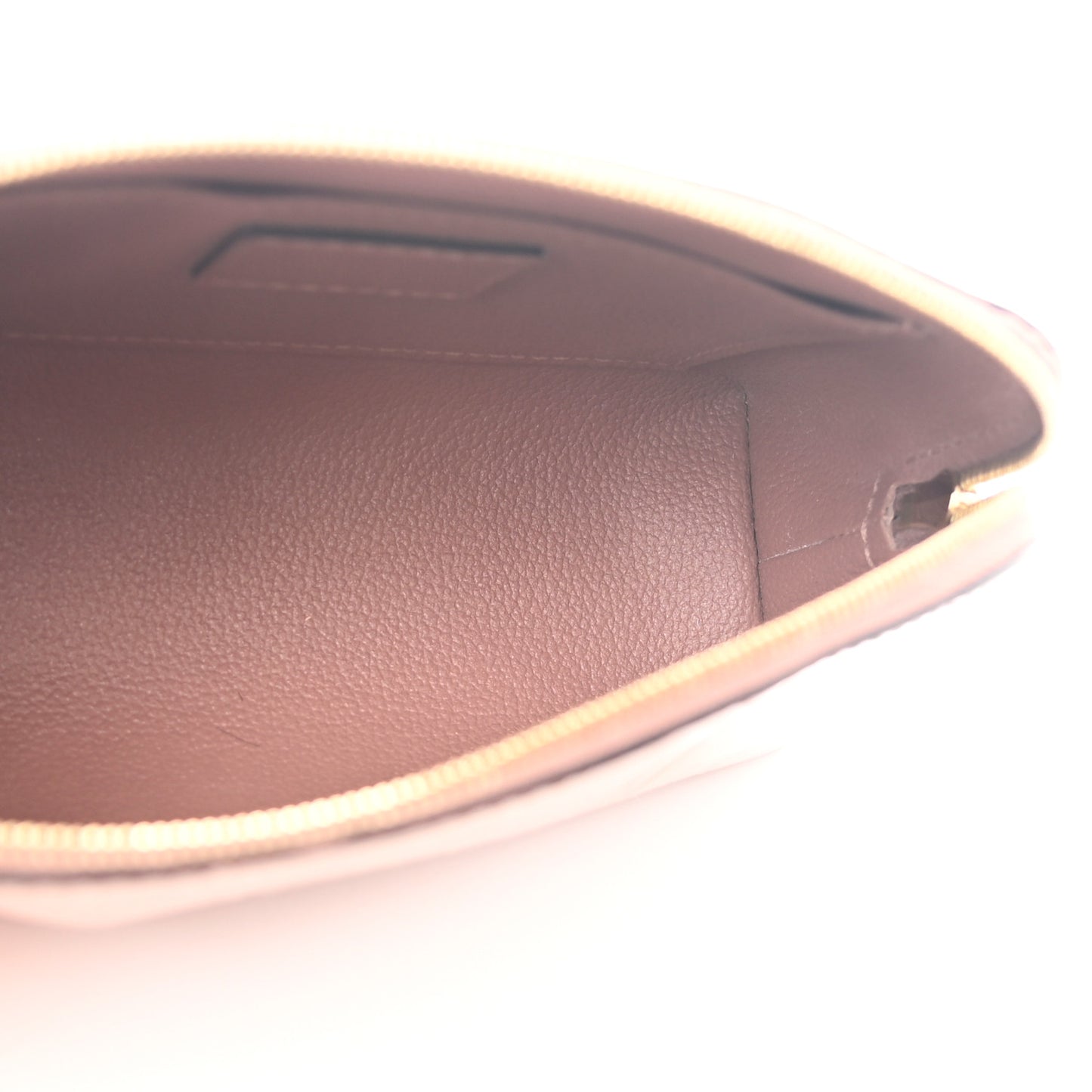 Vernis Cosmetic Pouch Rose Velours