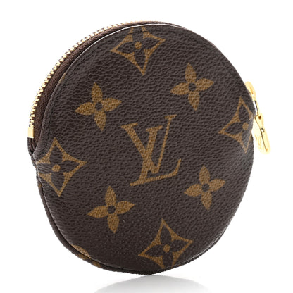 Louis Vuitton Monogram 2019 Christmas Animation Round Coin Purse Blue 3 of 7