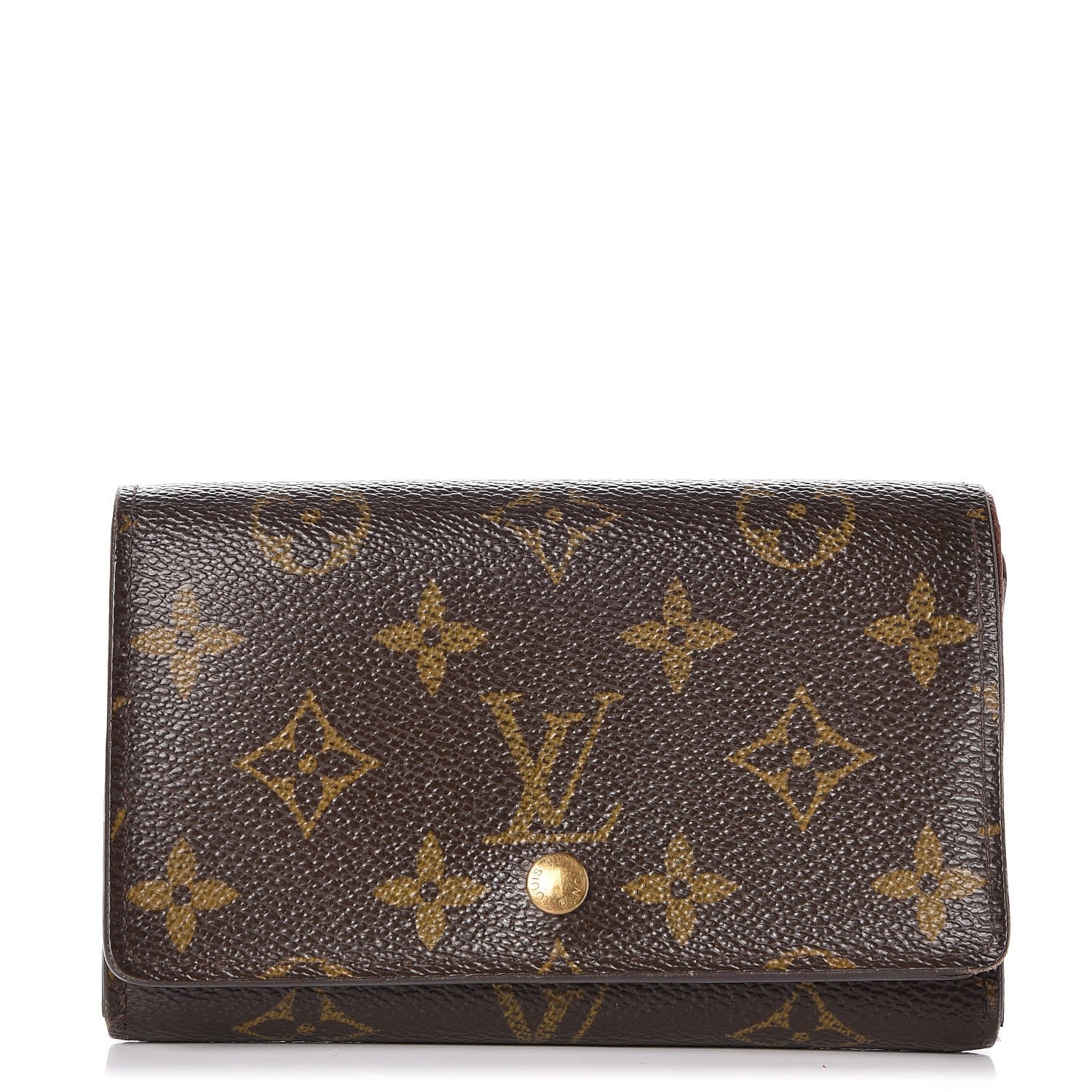 Louis Vuitton Monogram Porte-Monnaie Billets Tresor Wallet 1 of 10