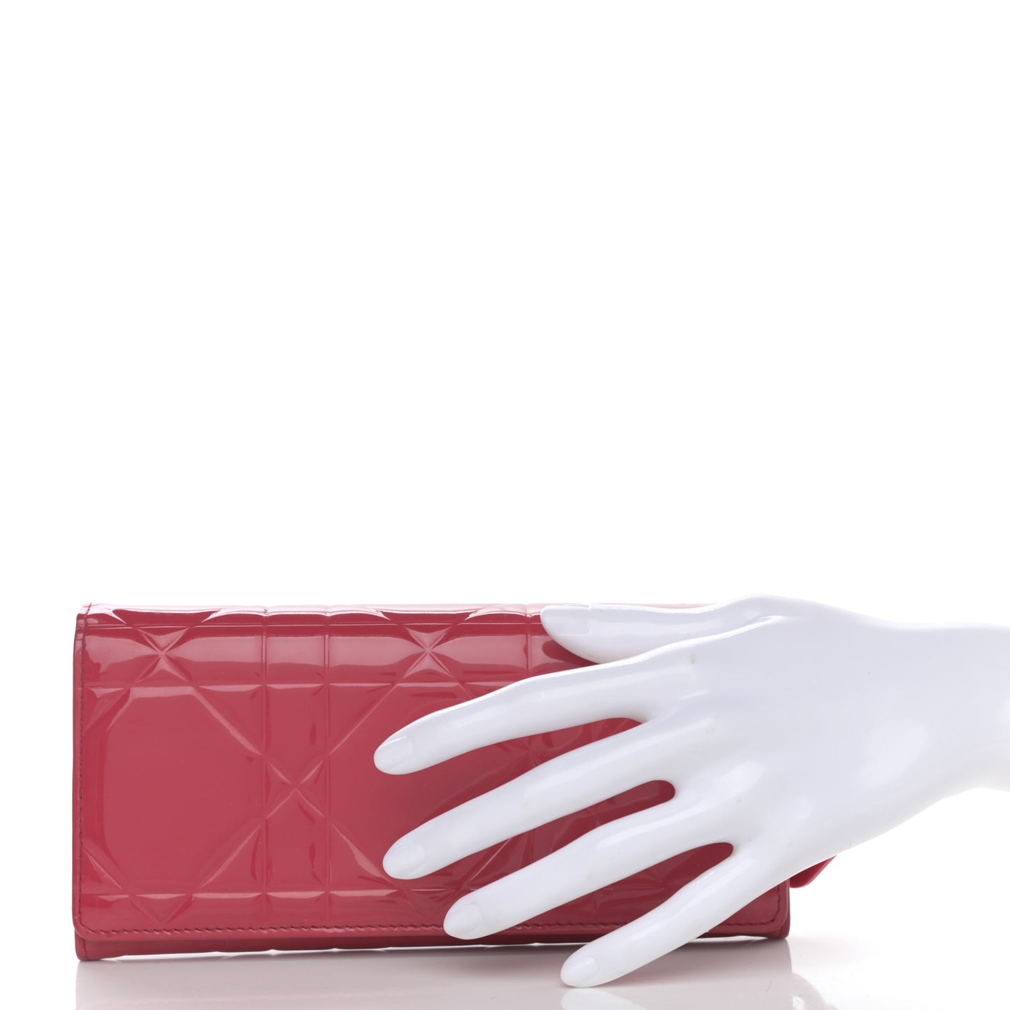 Patent Cannage Rendezvous Wallet Pink