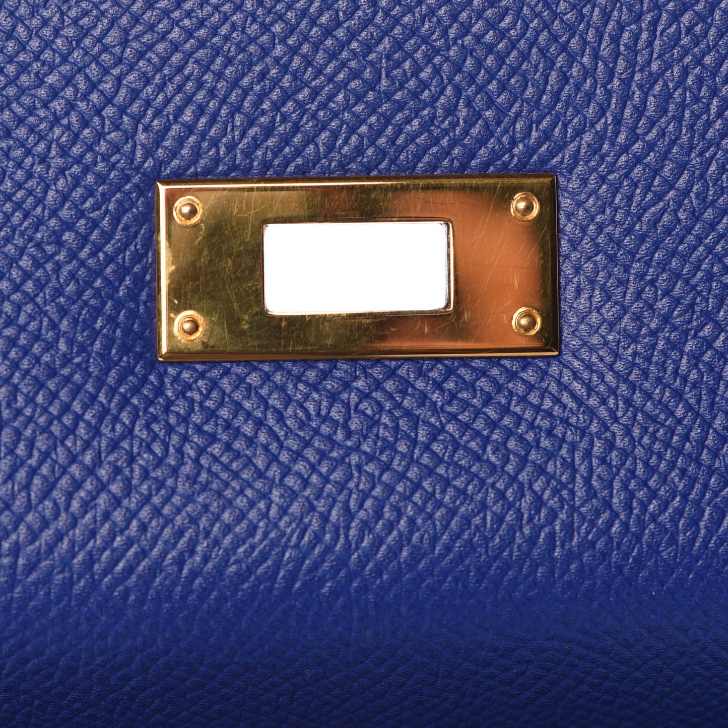 Epsom Kelly Sellier 28 Bleu Electrique