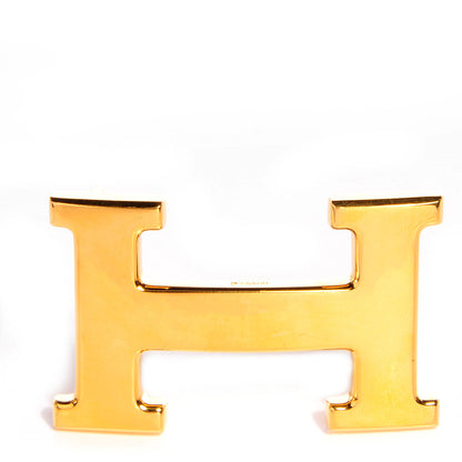 Hermes 32mm H Belt Buckle Gold 1 of 5