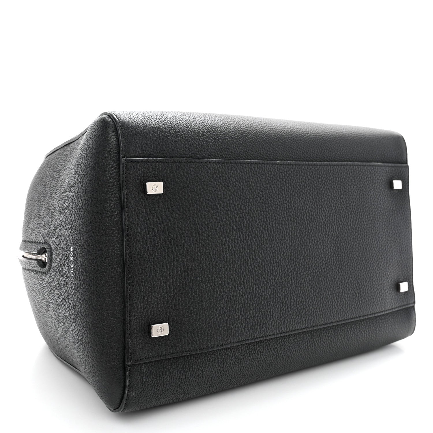 The Row Grained Calfskin The Sporty Bowler 12 Black 2 of 12