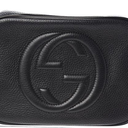 Gucci Pebbled Calfskin Small Soho Disco Bag Black 12 of 12