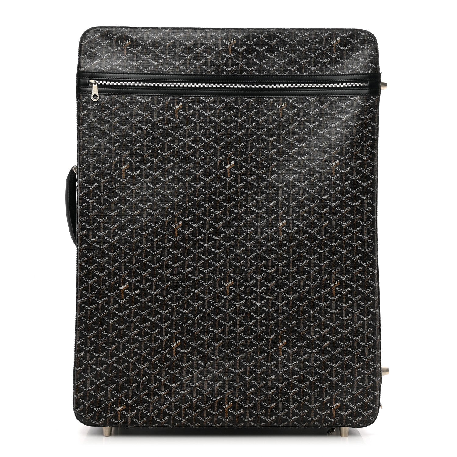 Goyard Goyardine Trolley Rolling Suitcase MM Black 1 of 11
