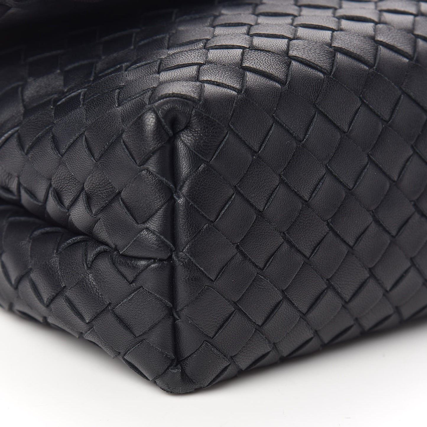 Nappa Intrecciato Baby Olimpia Shoulder Bag Tourmaline