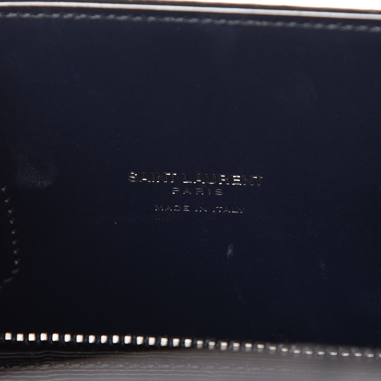 Grained Calfskin Baby Sac De Jour Marine