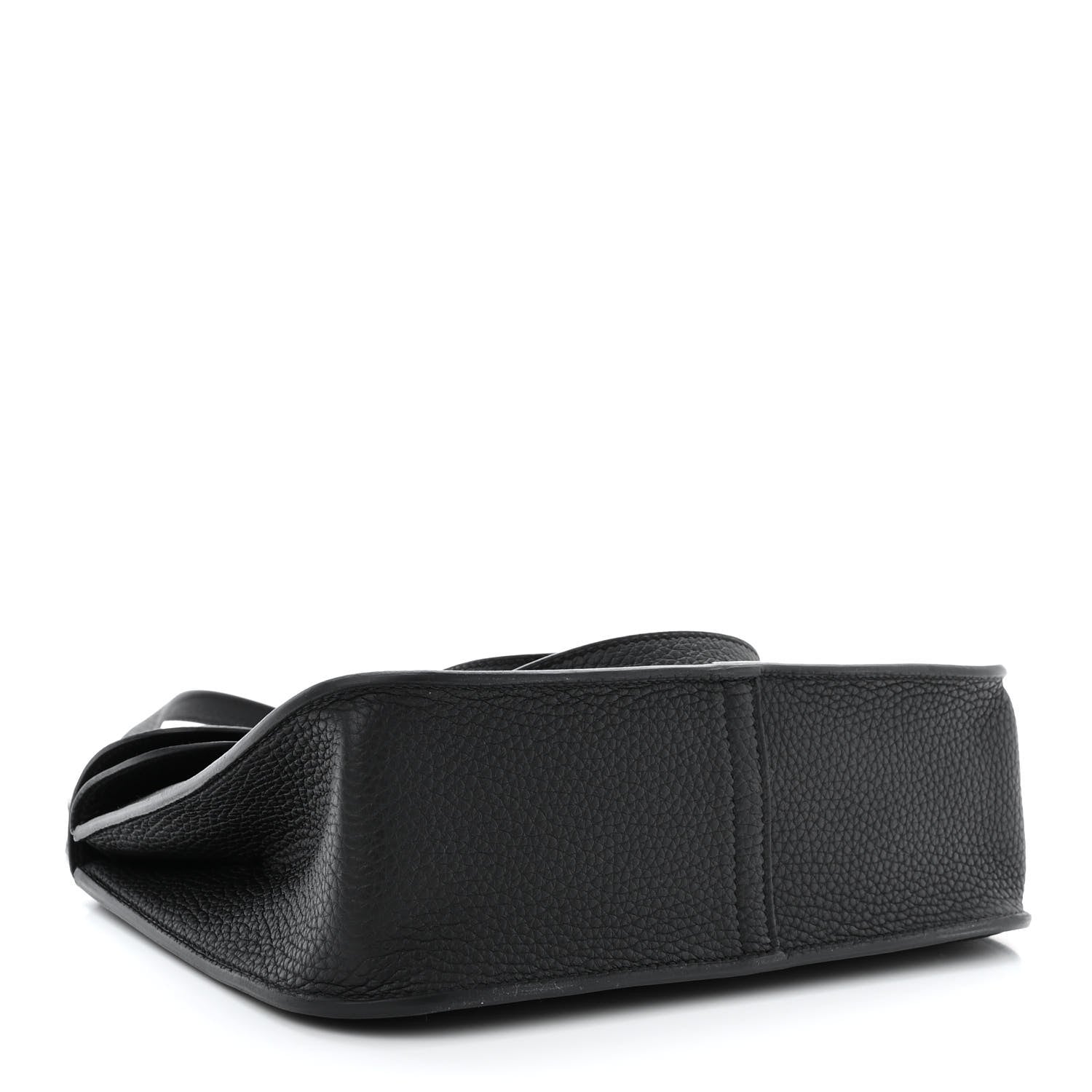 Hermes Taurillon Clemence Halzan 25 Black 4 of 10