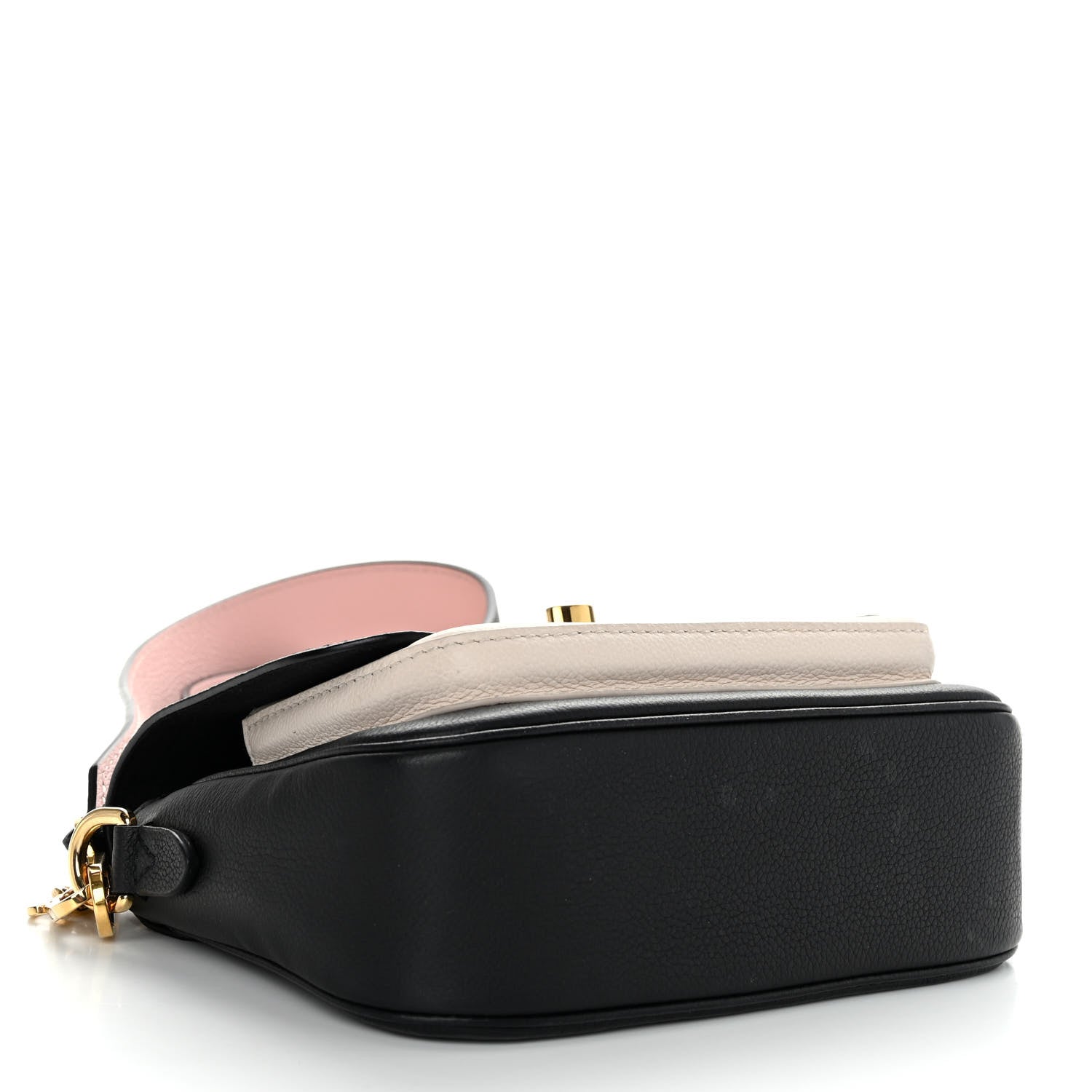 Louis Vuitton Grained Calfskin Lockme Tender Black 4 of 9