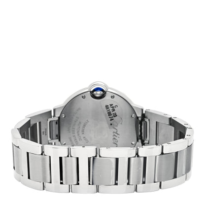 Cartier Stainless Steel 36mm Ballon Bleu De Cartier Automatic Watch 3 of 5