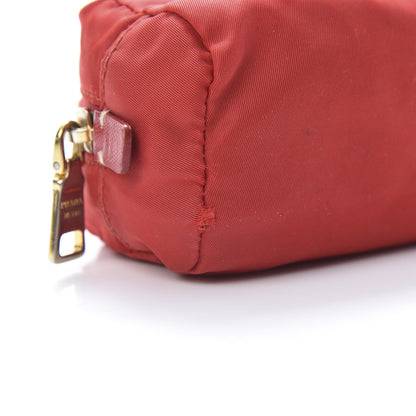 Prada Nylon Vela Cosmetic Pouch Red 10 of 13