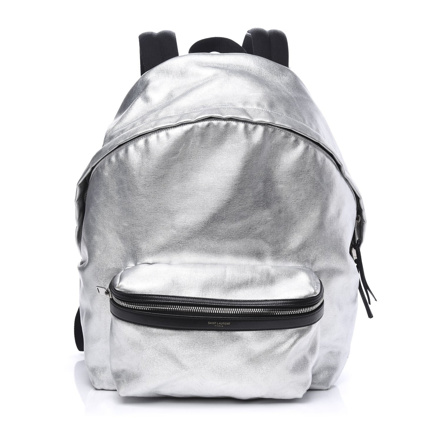 Nylon Metallic Hunting Backpack Silver