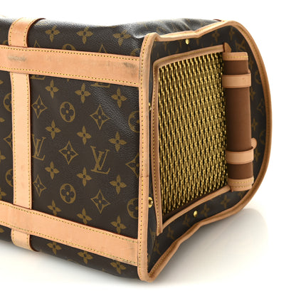 Louis Vuitton Monogram Dog Carrier 50 8 of 10