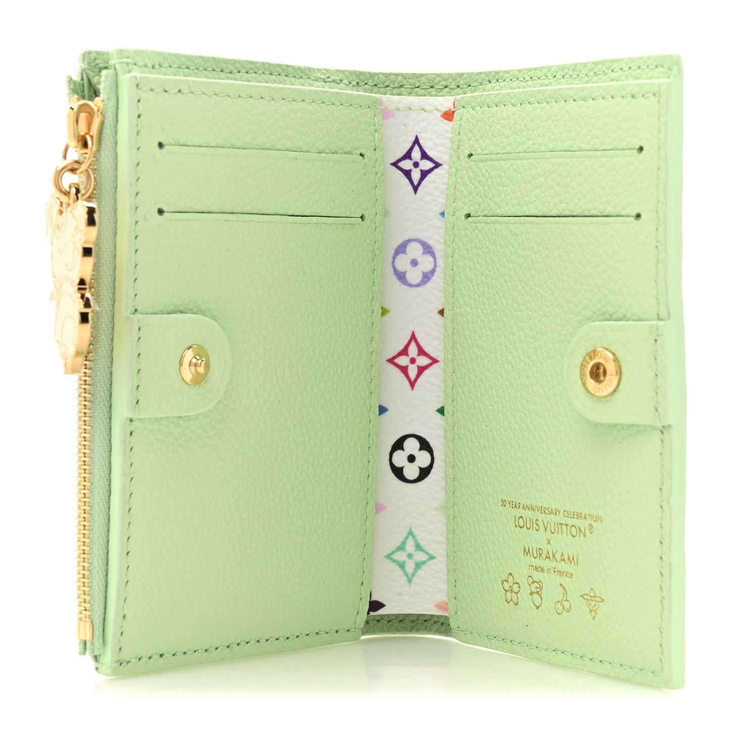 X TM Empreinte Monogram Lisa Wallet Green Tea