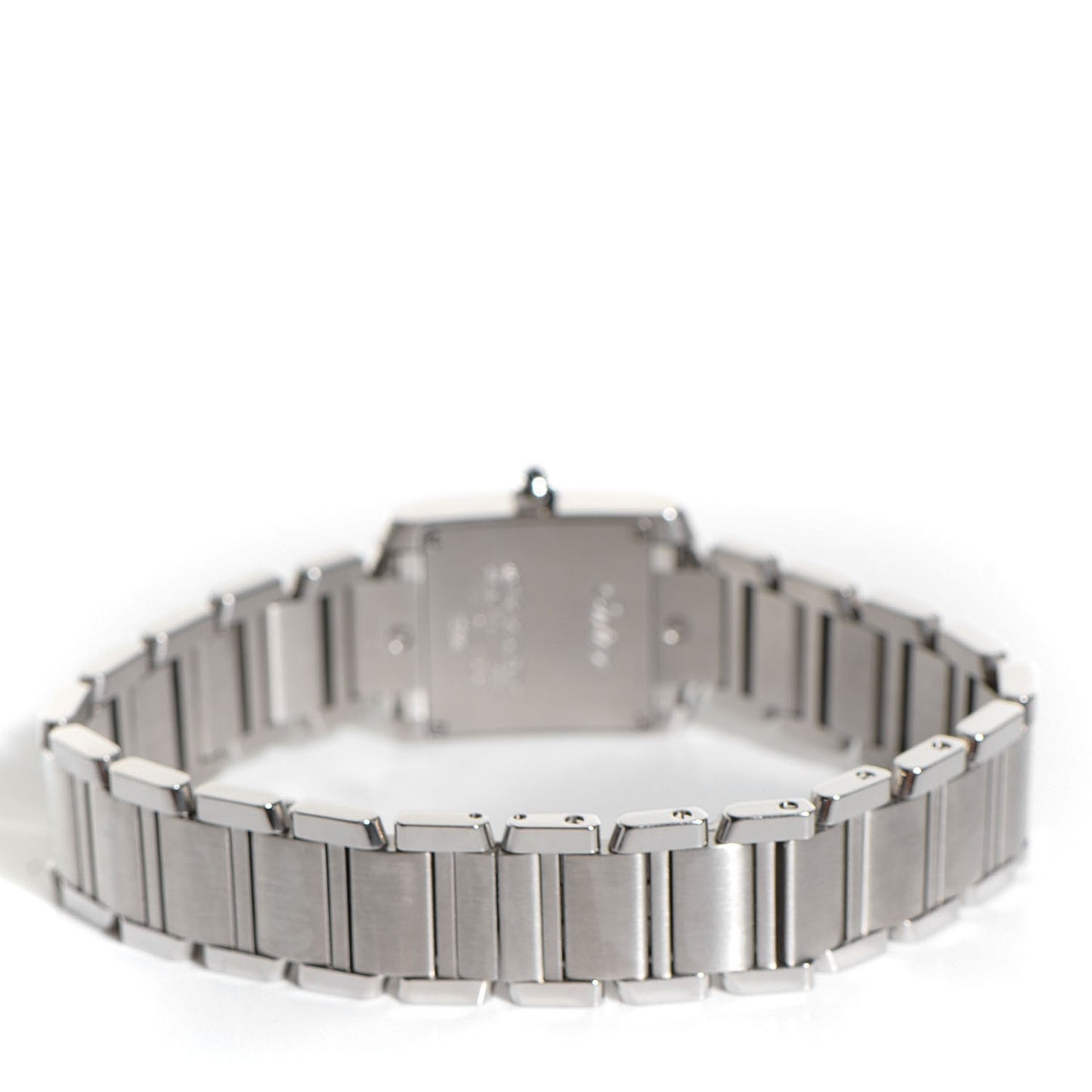 Stainless Steel 20mm Tank Francaise Quartz Watch