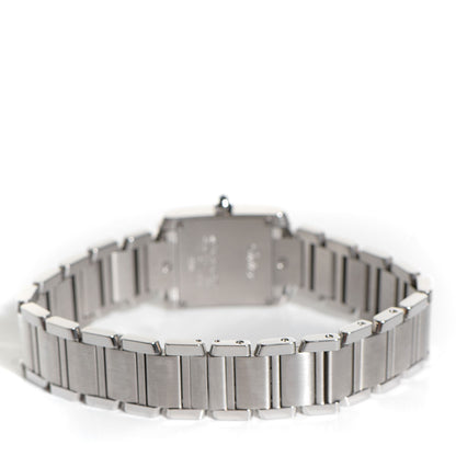 Cartier Stainless Steel 20mm Tank Francaise Quartz Watch 4 of 8