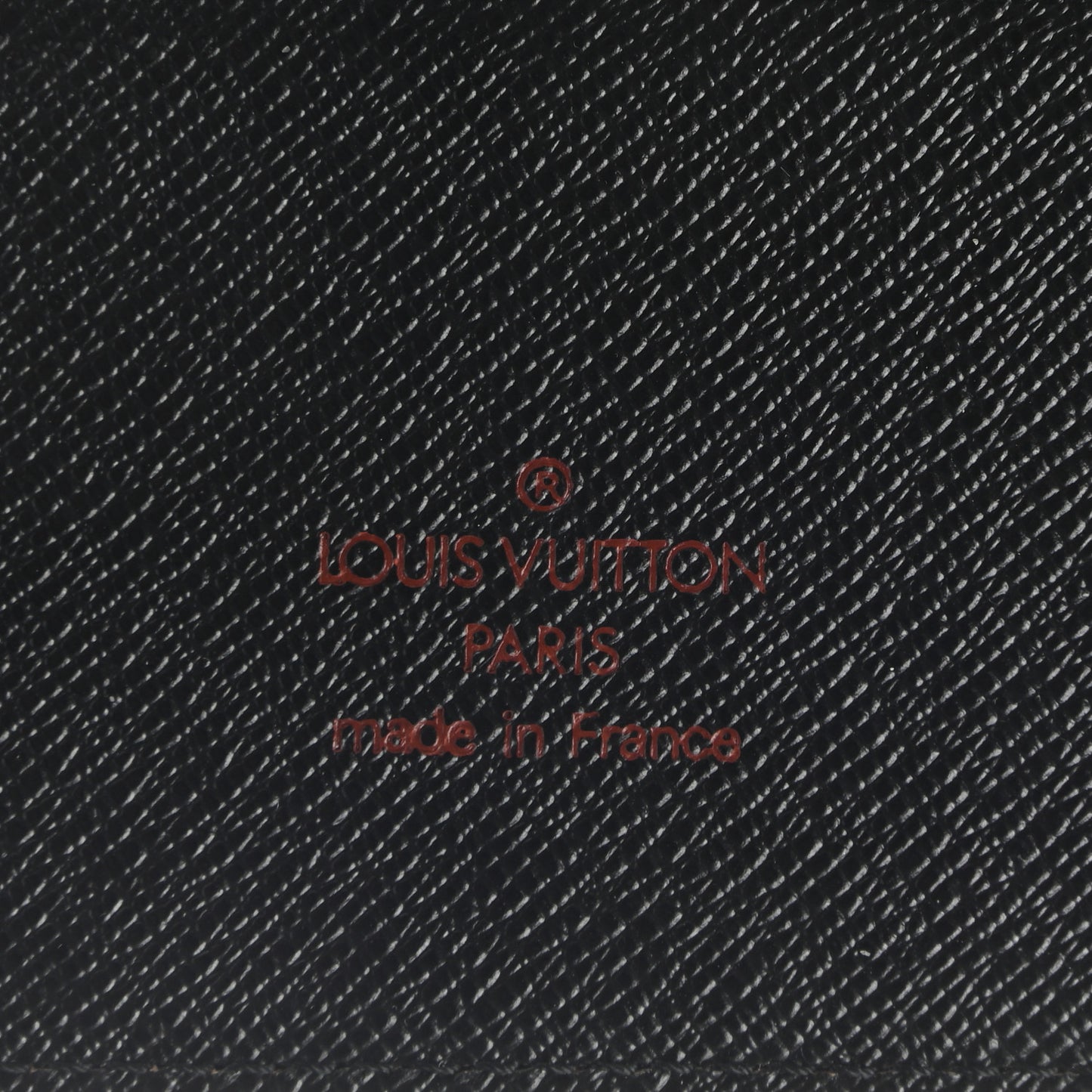 Epi Large Ring Agenda Cover Black