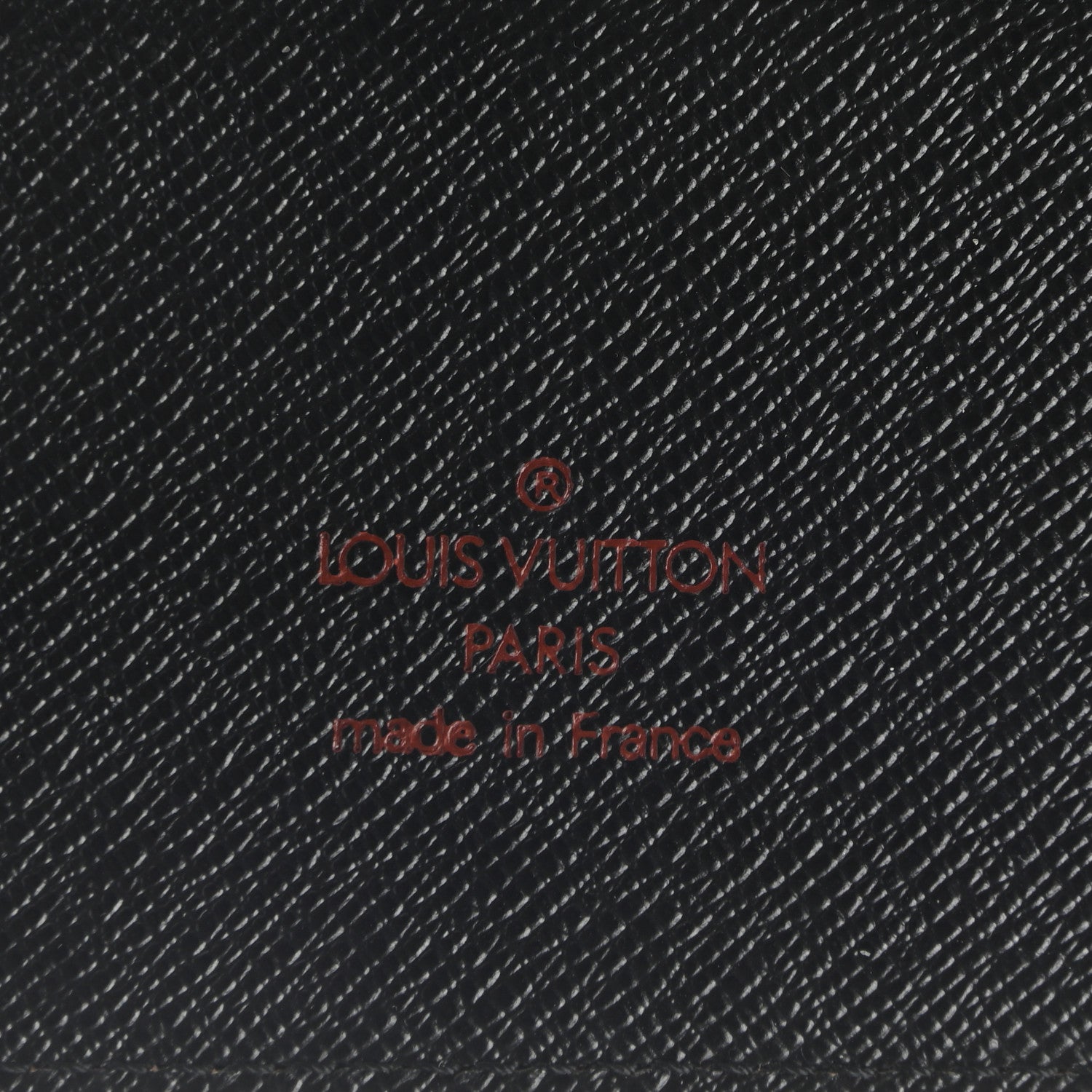 Louis Vuitton Epi Large Ring Agenda Cover Black 6 of 7
