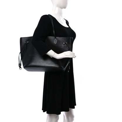 Louis Vuitton Epi Neverfull MM Black 2 of 10