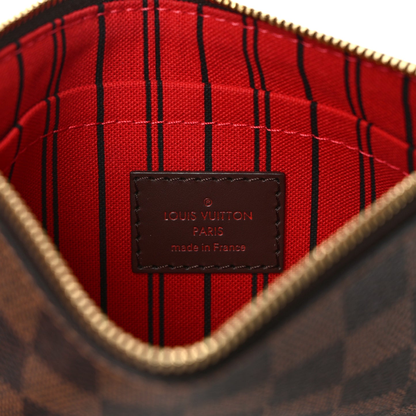 Damier Ebene Neverfull PM Pochette
