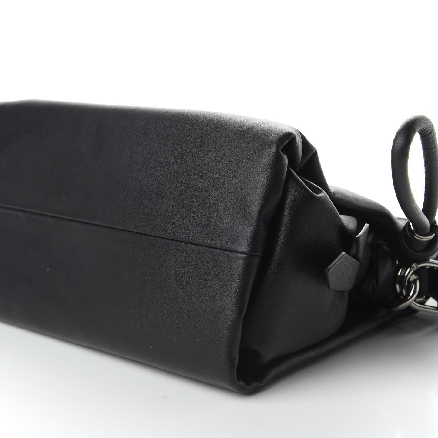 Calfskin Medium ID93 Satchel Black