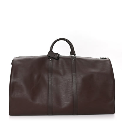 Louis Vuitton Epi Keepall 55 Moka 1 of 10