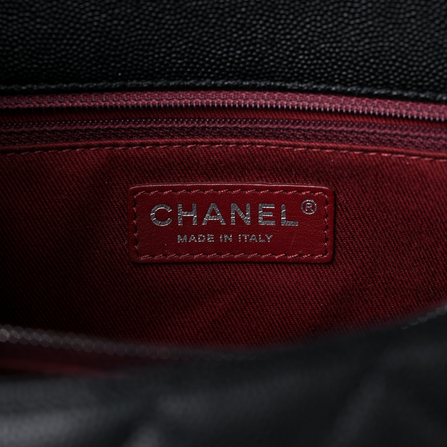Caviar Quilted Small Coco Handle Flap Black