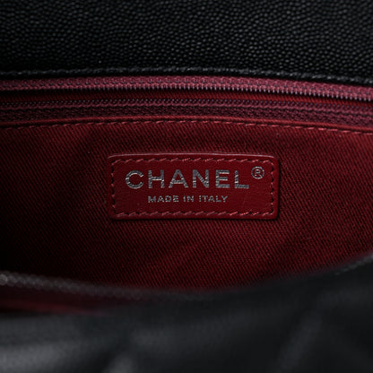 Chanel Caviar Quilted Small Coco Handle Flap Black 6 of 13