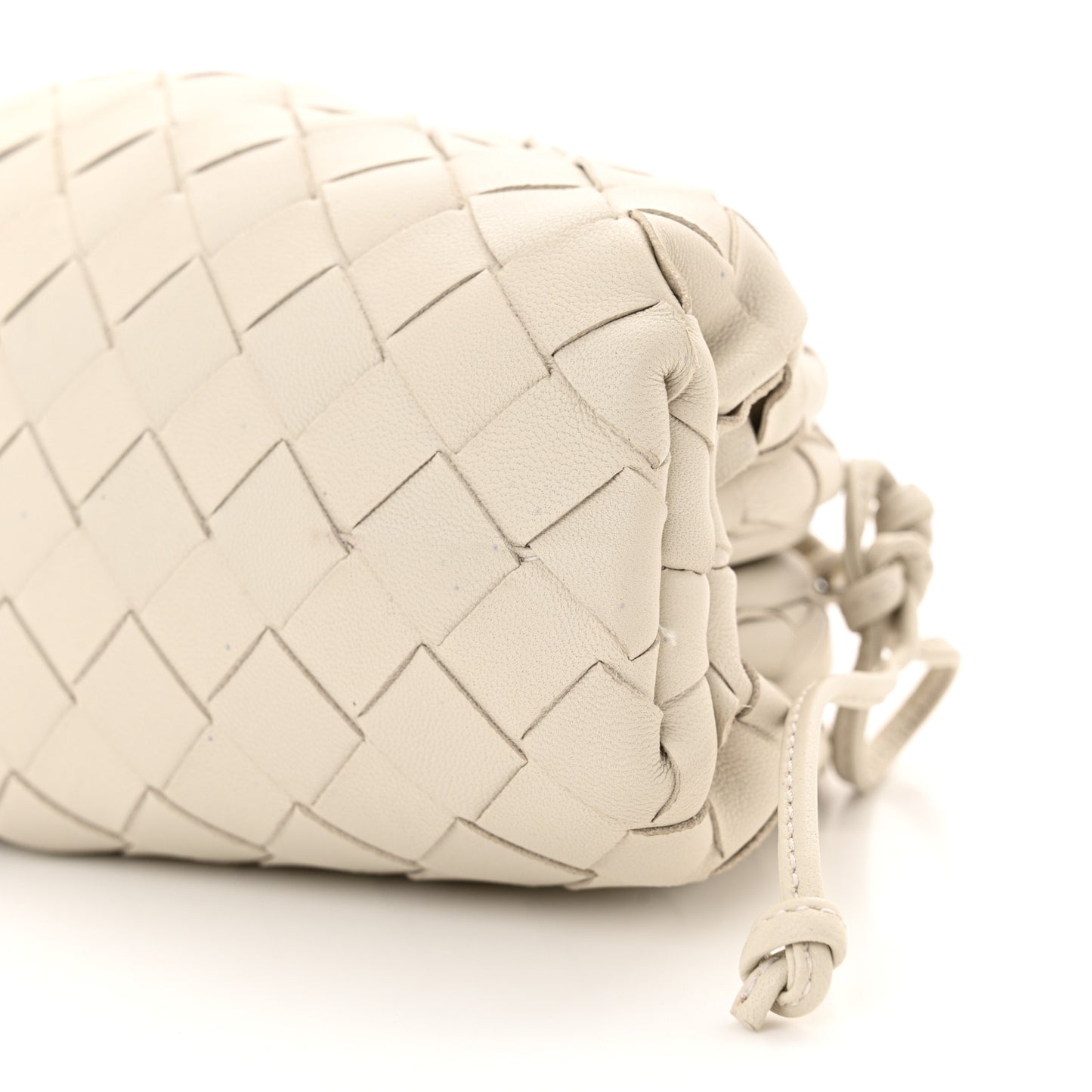 Nappa Intrecciato The Mini Pouch Chalk
