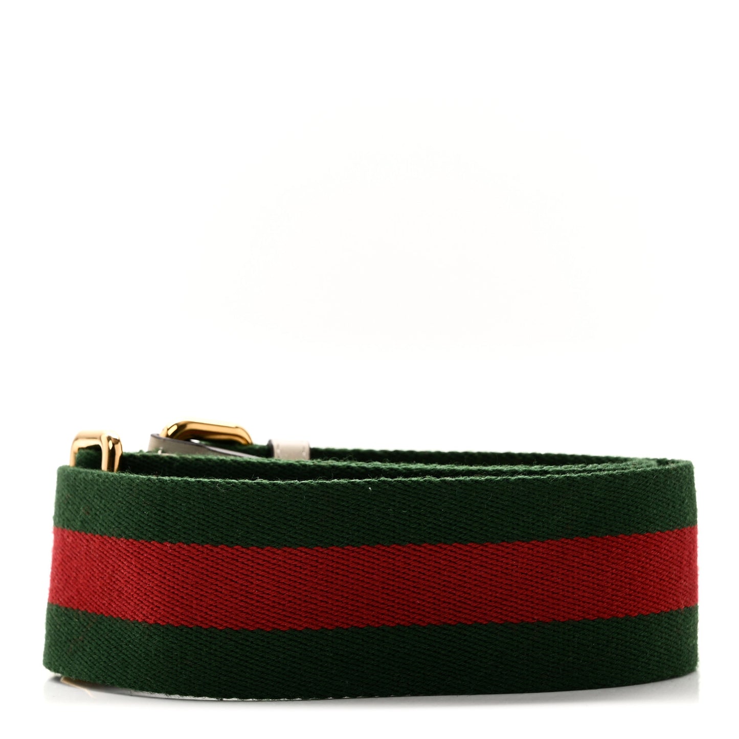 Canvas Web Shoulder Strap Green Red White