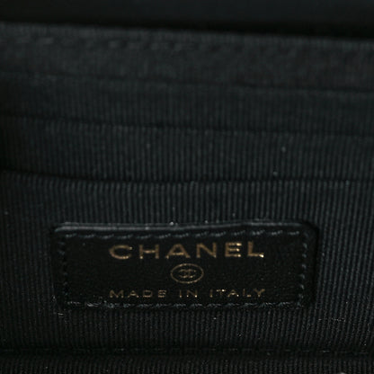 Chanel Lambskin Quilted Mini Trendy CC Wallet On Chain WOC Black 6 of 12