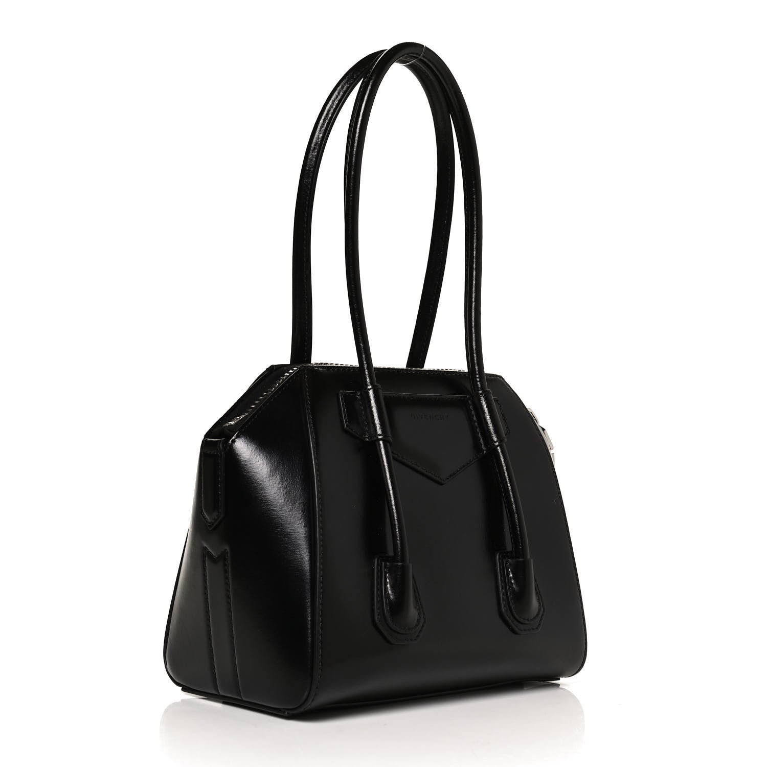 Givenchy Box Calfskin Mini Lock Antigona Black 2 of 9