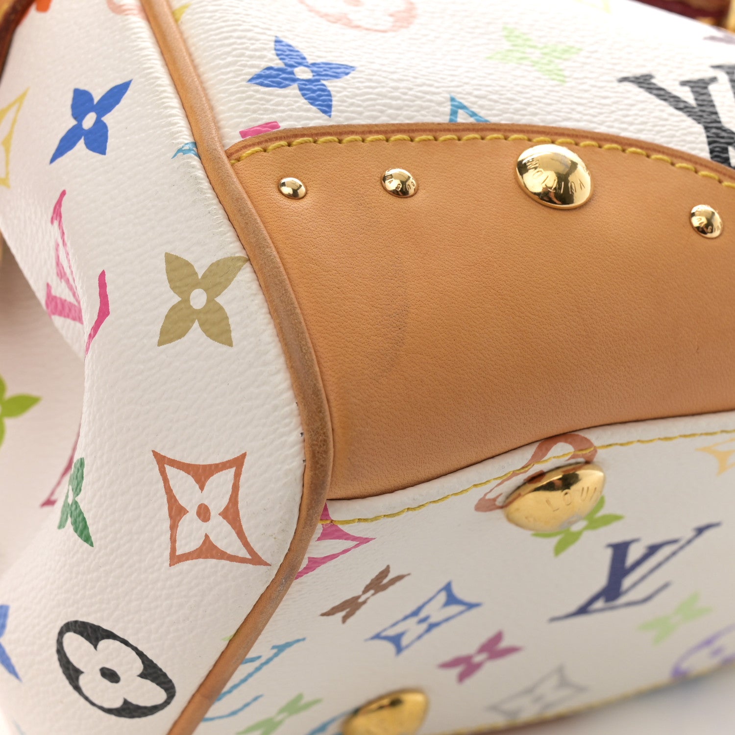 Louis Vuitton Monogram Multicolor Beverly MM White 11 of 15