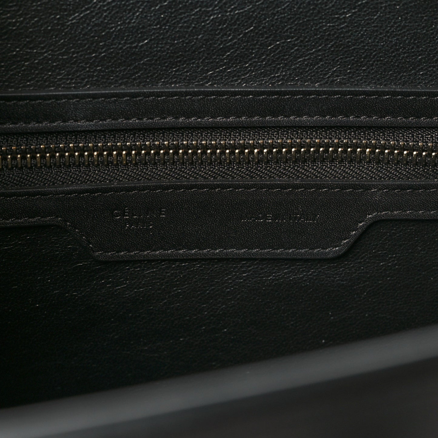 Baby Grained Calfskin Nubuck Micro Tri-Color Luggage Corn Red